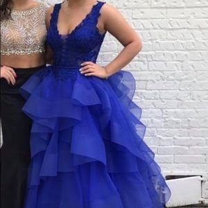 Royal Blue Prom dress